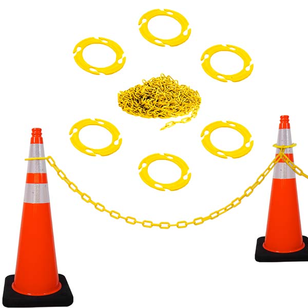 Yellow Cone Chain Connector Kit
