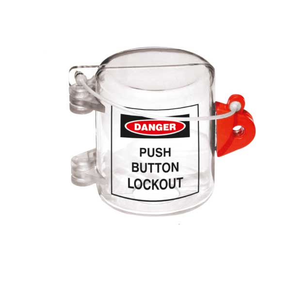 Oversize Push Button Lockout
