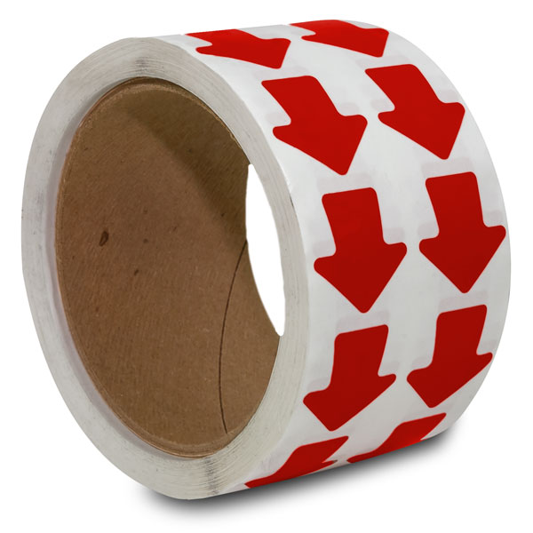 Red Arrow Floor Marking Tape