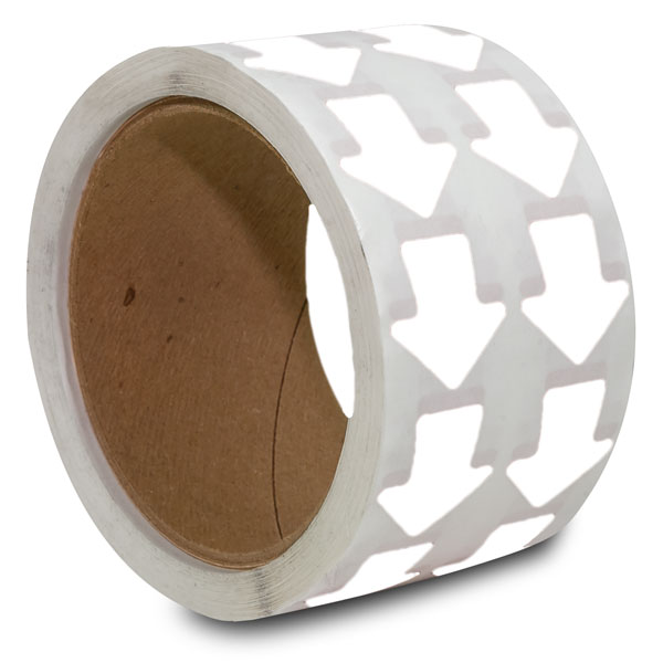 White Arrow Floor Marking Tape