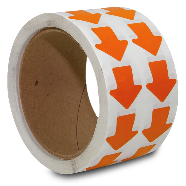 Orange Arrow Floor Marking Tape