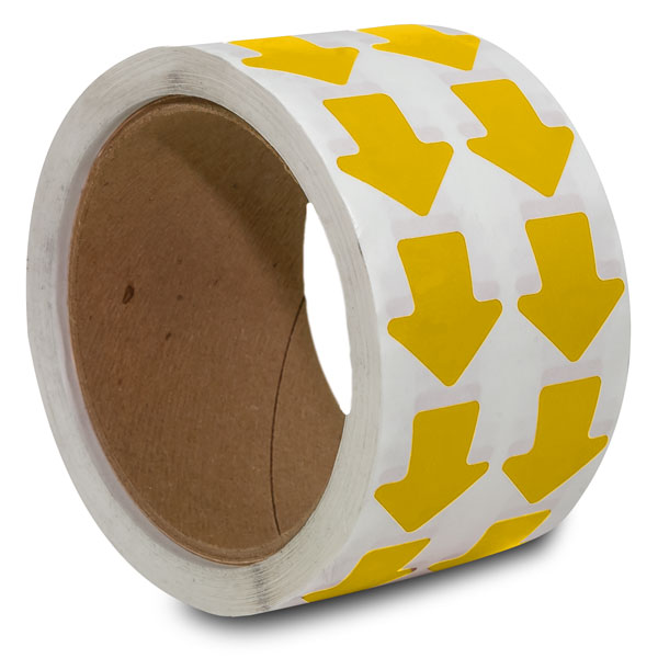 Yellow Arrow Floor Marking Tape