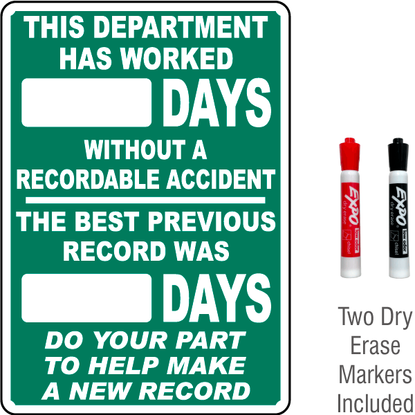 This Department Has Worked Scoreboard