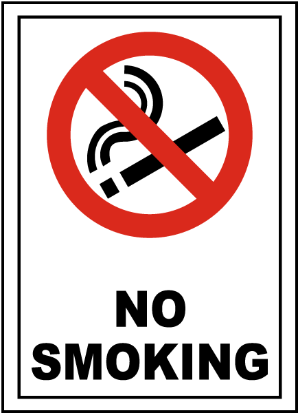 No Smoking Sign
