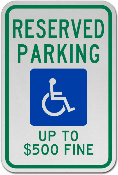 West Virginia Accessible Sign