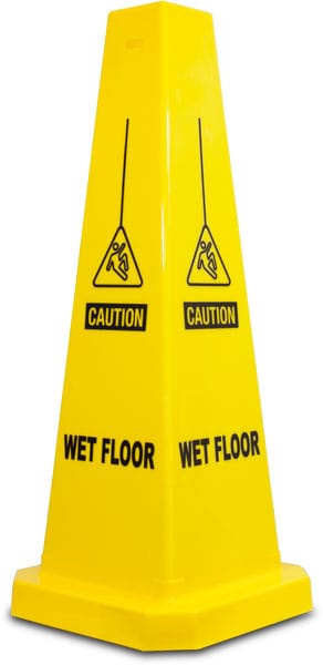 Caution Wet Floor Cone