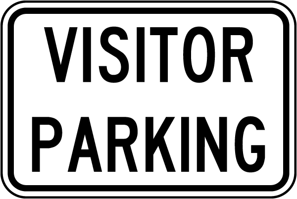 Visitor Parking Sign