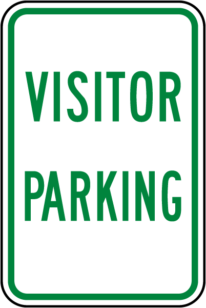 Visitor Parking Sign