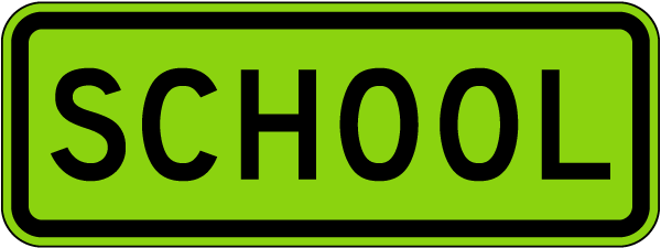 School Sign