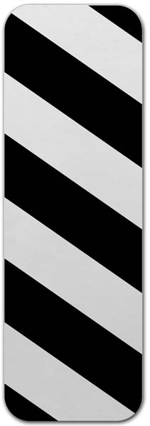 Black / White Left Object Marker