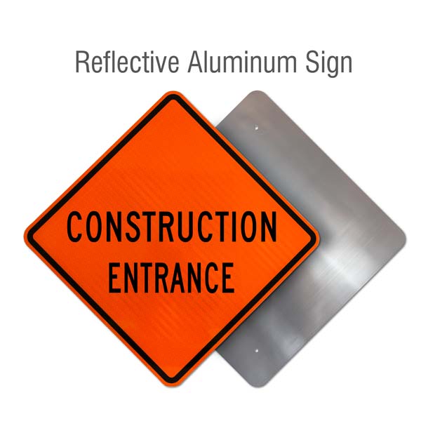 Construction Entrance Sign