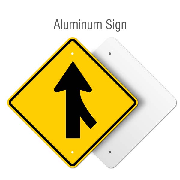 Right Merge Sign