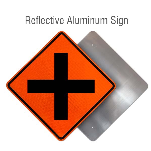 Cross Road Intersection Sign