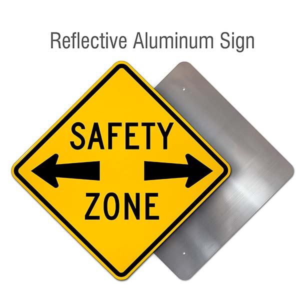 Safety Zone Sign