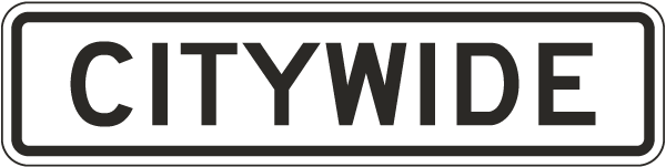 Citywide Sign