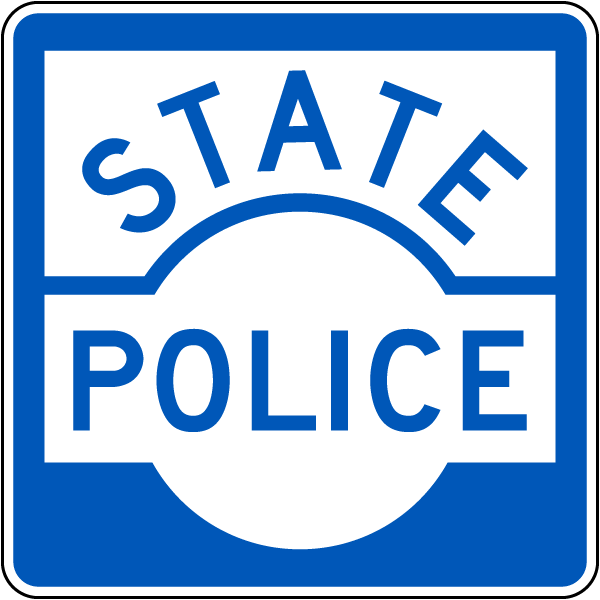 State Police Sign