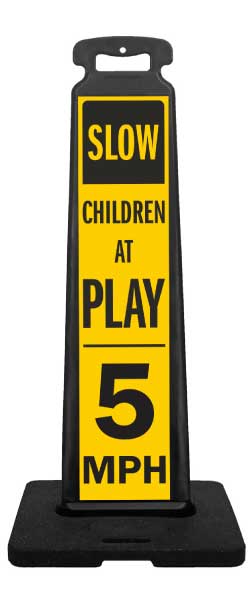 Children at Play Vertical Panel