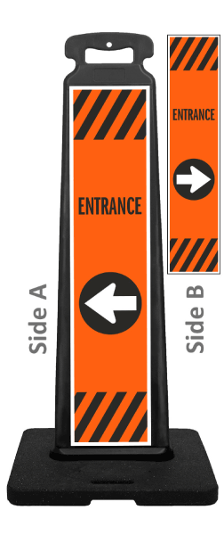 Entrance Vertical Panel