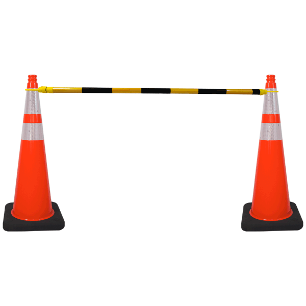 6ft - 10ft Retractable Traffic Cone Bar