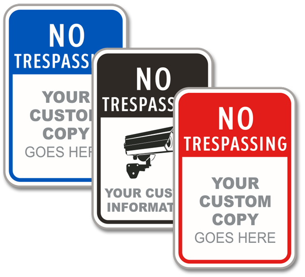 Haustalk Targa In Metallo 20,3x30,5 Cm – Scritta No Trespassing This Property Is Protected By God And A Gun – Decorazione Da Parete In Alluminio
