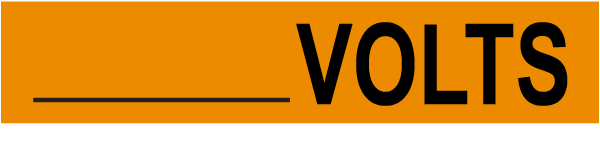 Write-on Volts Marker
