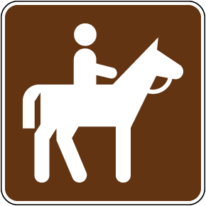 Horse Trail Sign