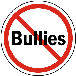 No Bullies Label