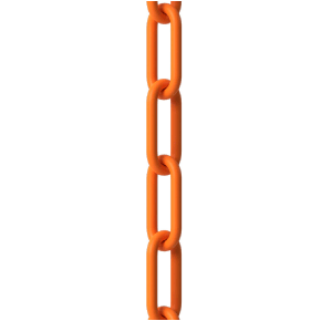 500 ft. Fluorescent Orange Plastic Chain
