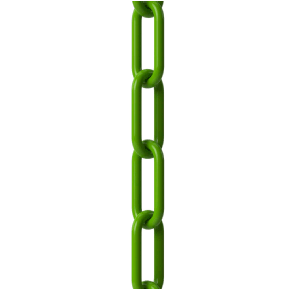 500 ft. Fluorescent Green Plastic Chain