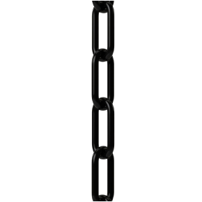 500 ft. Black Plastic Chain