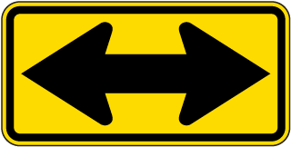 Two Direction Large Arrow