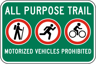 All Purpose Trail Sign