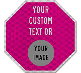 Custom Pink Octagon