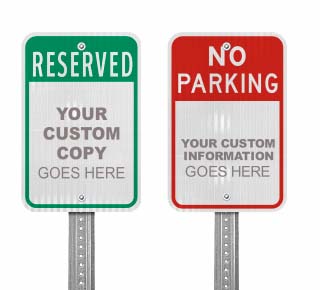 Custom Parking Signs