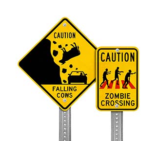 Funny Crossing Signs