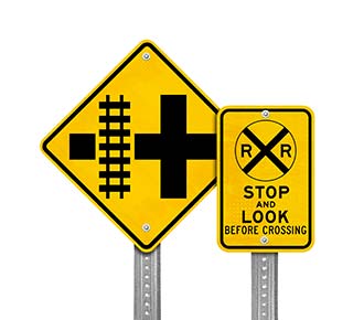 Railroad Crossing Signs