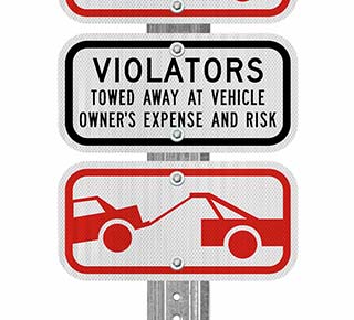 Supplemental Tow-away Signs