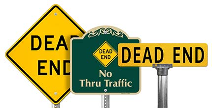 Dead End Signs