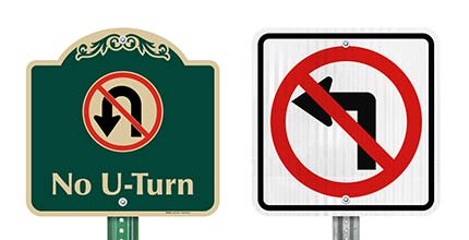 Turn Signs