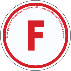 Massachusetts Floor Truss Sign