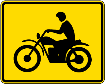Motorcycle Sign