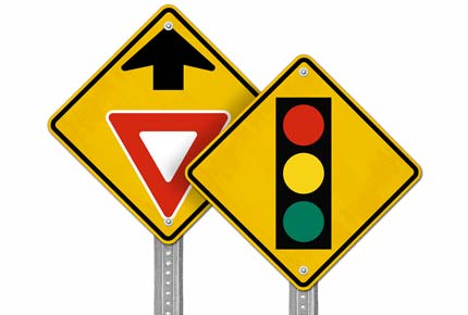Advance Traffic Control Signs