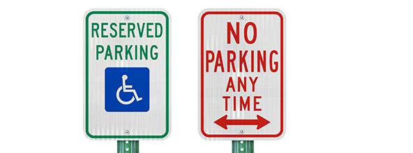Regulatory Parking Signs