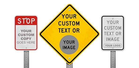 Custom Traffic Control Signs