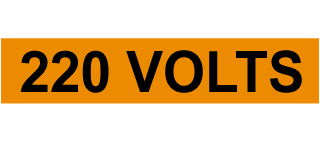 220 Volts Marker