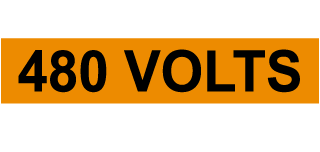 480 Volts Marker