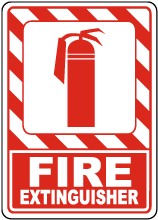 Fire Extinguisher Sign
