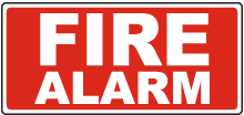Fire Alarm Sign