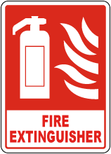 Fire Extinguisher Sign