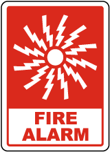 Fire Alarm Sign